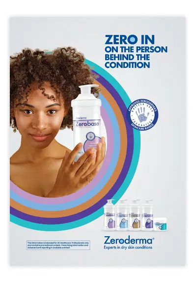 Zeroderma range guide and emollient ladder